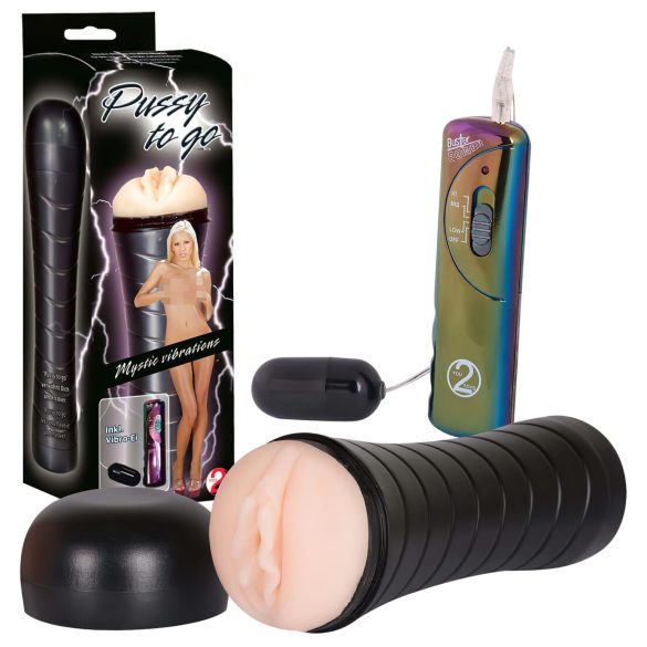 You2Toys Pussy to Go - Vagina suave, discreta y vibrante