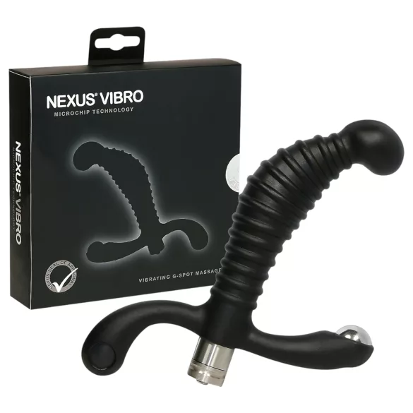 Nexus Vibro - masajeador prostático vibrador - silicona negra