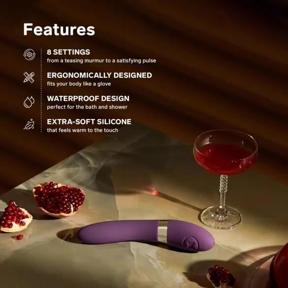 LELO Elise 2 - Vibrador de lujo - Silicona - Lila