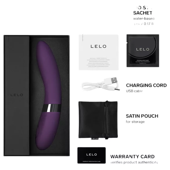 LELO Elise 2 - Vibrador de lujo - Silicona - Lila