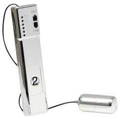 You2Toys Climax - Huevo vibrador plateado