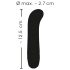 SMILE Mini-G - Mini vibrador punto G (lila)