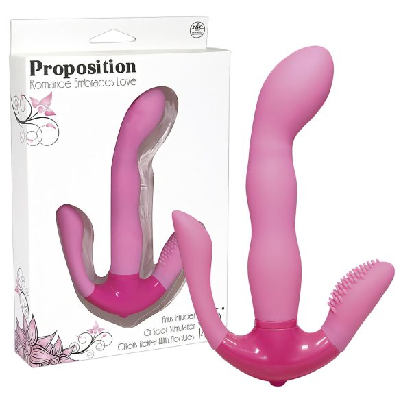 Proposición - vibrador triple placer
