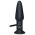 You2Toys True Black - inflable vibrador anal (negro)
