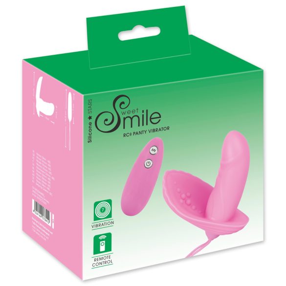 SMILE Shelly - concha vibrante a control remoto (rosa)