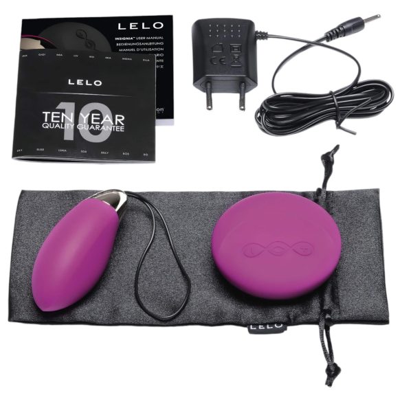 LELO Lyla 2 - huevo vibrador con control remoto - silicona - lila
