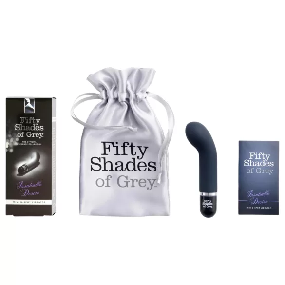 Fifty Shades of Grey - Vibrador punto G - silicona gris