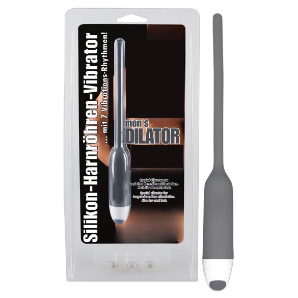 You2Toys - DILATOR - dilatador de silicona con vibración - gris (6mm)