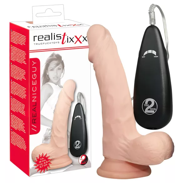 Vibrador natural y realista (17,5cm)