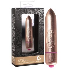 RO-80mm - mini vibrador de lápiz labial (7 ritmos) - dorado