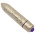 RO-80mm - mini vibrador de lápiz labial (7 ritmos) - dorado