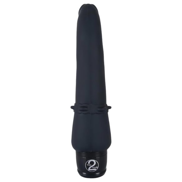 You2Toys - plug anal vibrador - silicona negra