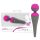 Vibrador masajeador PalmPower con cabezal intercambiable