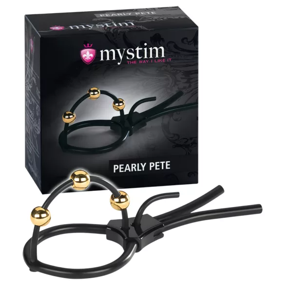 mystim Pearly Pete - estimulador eléctrico para pene