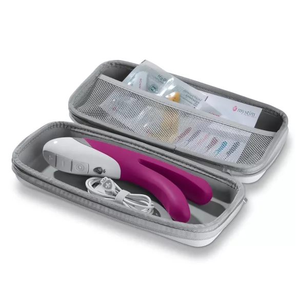 mystim Bon Aparte - vibrador doble (mora)