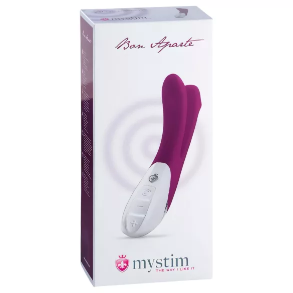 mystim Bon Aparte - vibrador doble (mora)