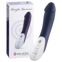 mystim - Vibrador doble motor - silicona azul