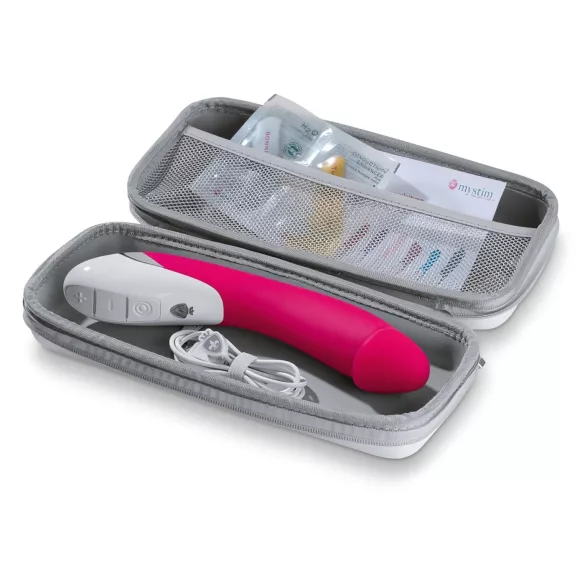 mystim - Vibrador doble motor - silicona azul