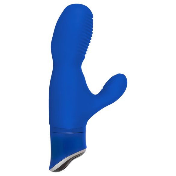 Pepper Parties Brother Louie - vibrador con brazo para clítoris - silicona azul