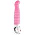 Fun Factory G5 - vibrador recargable resistente al agua rosa con textura G-spot