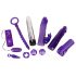 You2Toys - Aperitivo Púrpura - set vibrador (9 piezas)