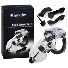 mystim Pubic Enemy No 2 - jaula electro para pene