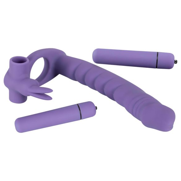 You2Toys - Vibrador anal 3 en 1 - silicona lila