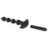 Juego de vibradores anales Black Velvet (4 piezas)