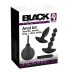 Juego de vibradores anales Black Velvet (4 piezas)