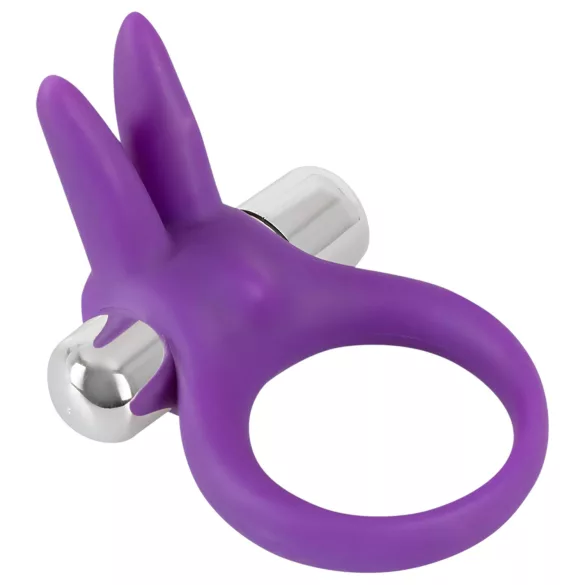 SMILE - anillo vibrador para pene con estimulador de clítoris - silicona lila