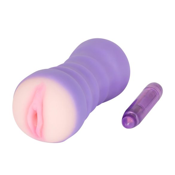 You2Toys - Masturbador vagina vibradora - silicona color natural/lila