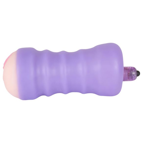 You2Toys - Masturbador vagina vibradora - silicona color natural/lila
