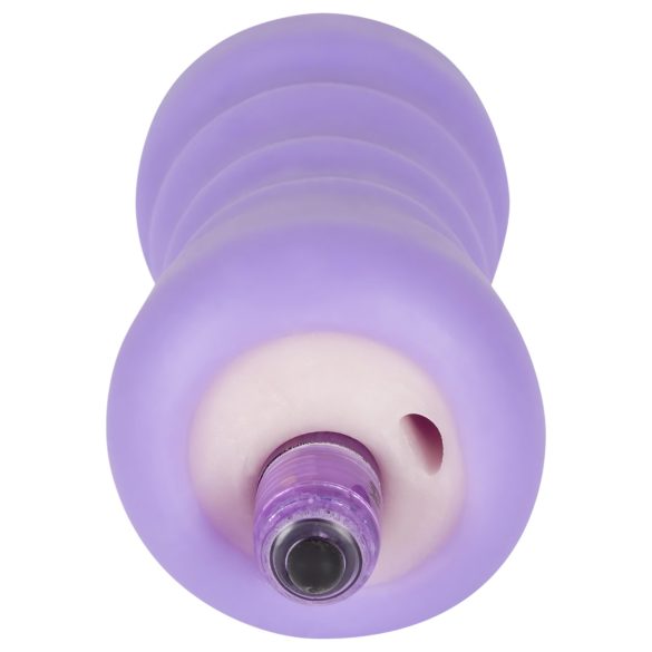 You2Toys - Masturbador vagina vibradora - silicona color natural/lila