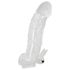 Crystal Skin - Extensión vibrante de pene
