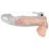 Crystal Skin - Extensión vibrante de pene