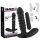 Vibrador Plegado Black Velvet - Mediano (Negro)