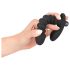 Vibrador Plegado Black Velvet - Mediano (Negro)