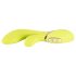 Jülie - vibrador con estimulador de clítoris (amarillo verdoso)