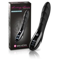 mystim Sizzling Simon - vibrador electroestimulador (negro)
