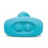 b-Vibe - vibrador anal con perlas giratorias (turquesa)