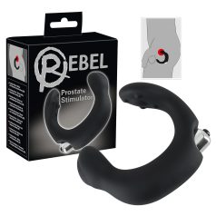 Rebel - vibrador prostático curvo (negro)