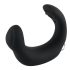 Rebel - vibrador prostático curvado - silicona negra
