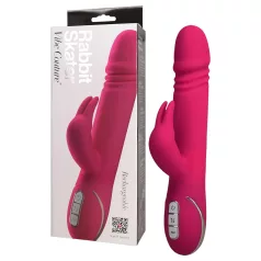   Vibe Couture - Consolador rabbit impulsor - estimulación dual - silicona rosa
