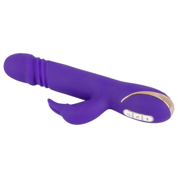 Vibe Couture - Consolador conejito vibrador con movimiento y estimulación