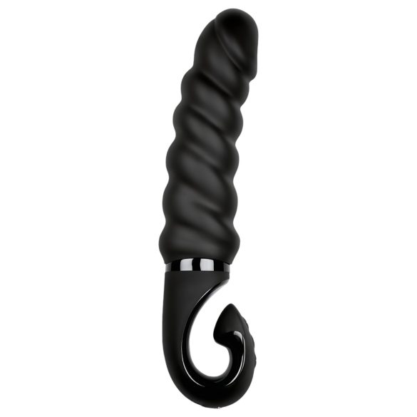 Vibrador de silicona impermeable Gvibe G-jack 2 recargable (negro)