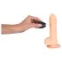 Wireless 7 - vibrador de silicona inalámbrico (natural)