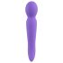 Varita SMILE - Vibrador masajeador de 2 motores (púrpura)