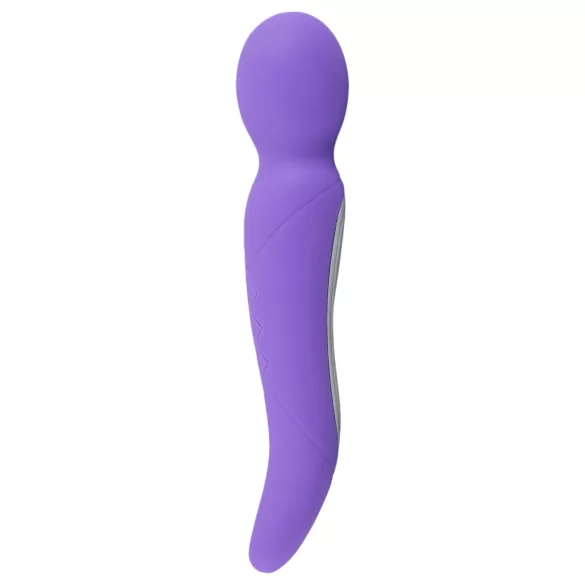 SMILE - Vibrador masajeador doble motor - silicona lila