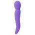 Varita SMILE - Vibrador masajeador de 2 motores (púrpura)