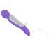 SMILE Wand - Vibrador masajeador con doble motor (lila)